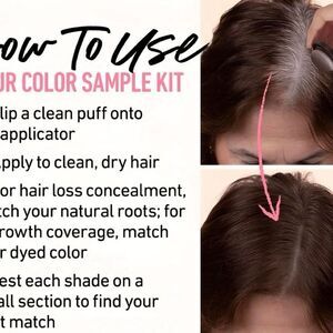 Unbranded | Hair | Boldify Hairline Powder Color Sample Kit 8g | Poshmark